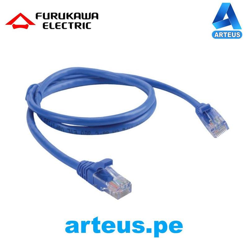 FURUKAWA 35085134, Patch cord f-utp gigalan augmented cat.6a - 2.5m azul lszh-3 - ARTEUS