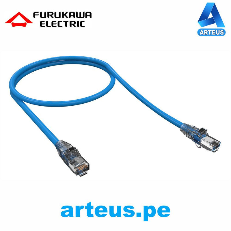 FURUKAWA 35123634, Cable patch utp rj-45 cat 6 lszh 1.0mt azul - ARTEUS