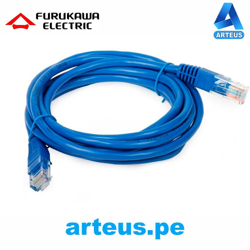 FURUKAWA 35123635, Patch cord u-utp gigalan cat.6 - 2m azul lszh-3 - ARTEUS