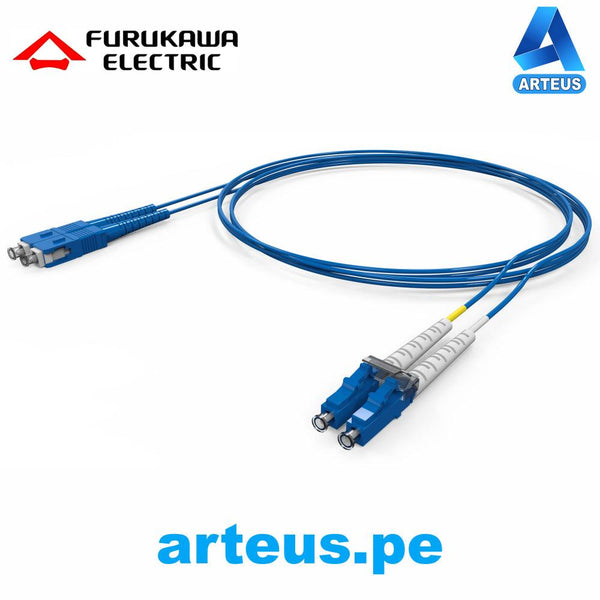 FURUKAWA 35200861, Patch cord óptico duplex om3 lc-upc-lc-upc lszh-3 1.5m aqua - ARTEUS