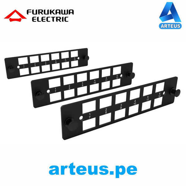 FURUKAWA 35265042 - KIT 3X PLACAS LGX 12 POSICIONES LC-SC - PLASTICO - ARTEUS