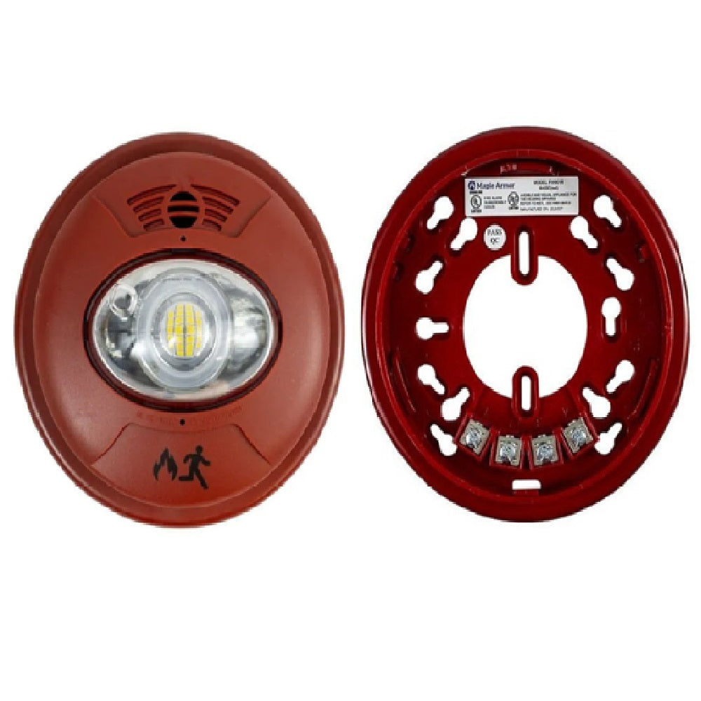 MAPLE ARMOR FW901-R Base para sirena con luz estrobo