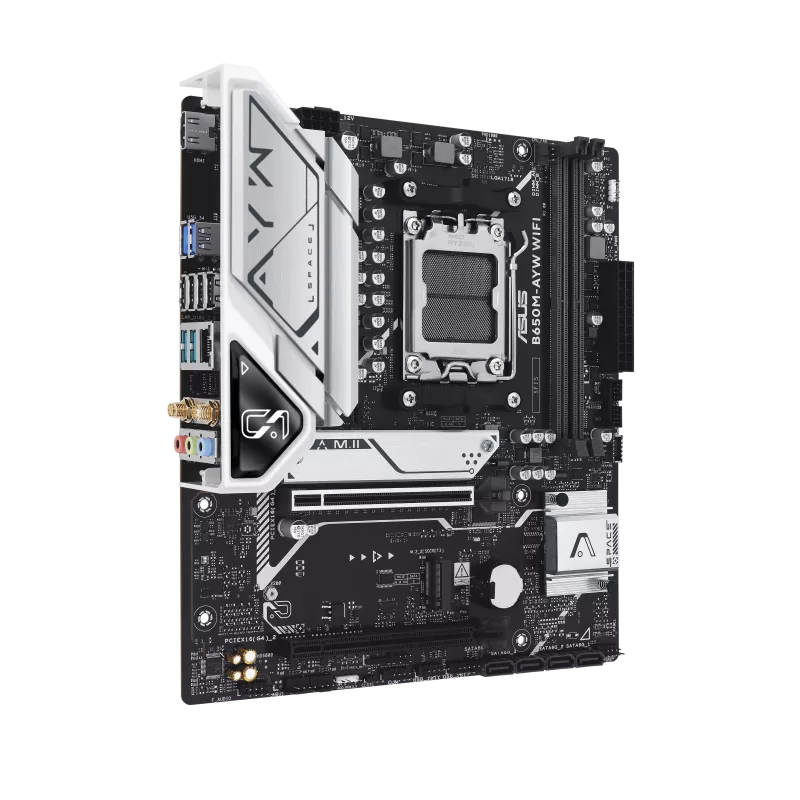 ASUS B650M-AYW WIFI Placa Madre DDR5 WIFI6 AMD B650 Micro-ATX