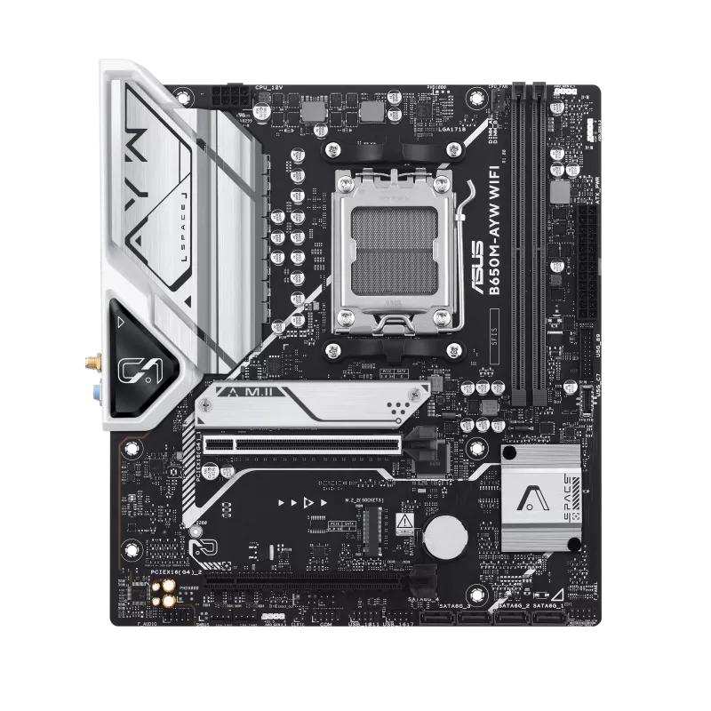 ASUS B650M-AYW WIFI Placa Madre DDR5 WIFI6 AMD B650 Micro-ATX