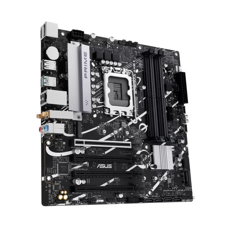ASUS PRIME B760M-A AX6 II Placa Madre Intel B760 LGA1700 WiFi6 Micro-ATX