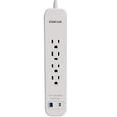 FORZA FSP-451USBCW, Surge suppressor power strip 1625w 500J 4 sockets 1USB 1USB-C Level 2 