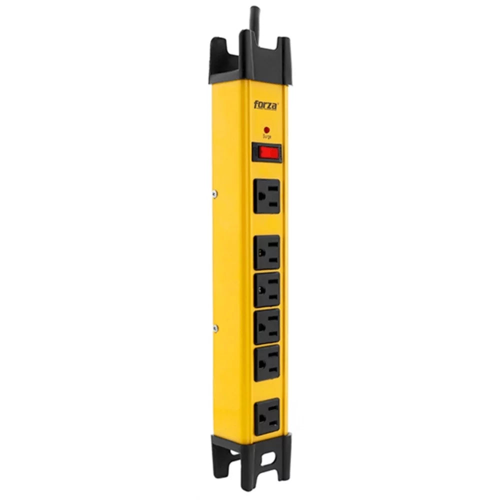 FORZA FSP-806 Supresor de Picos Metal 1200J 2200W 6 tomas