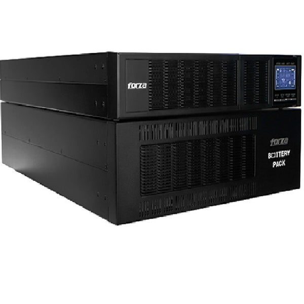 FORZA FDC-210KMR, ATLAS UPS en línea LCD 10KVA 10KW Level 6 USB/SNMP/RS-232
