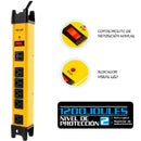 FORZA FSP-806, Metal Power Stabilizer 1200J 2200w 6 outputs Level 2 