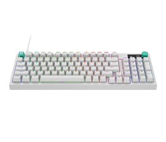 LOGITECH 920-014226 G316 X 98 Teclado Mecánico Gaming 98% RGB - Blanco