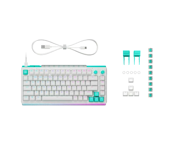 LOGITECH 920-013948 G512 X 75 Teclado Mecánico Gaming TMR - Blanco
