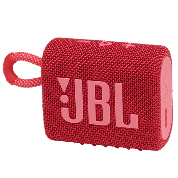 JBL GO 3, Parlante Inalámbrico BT Portátil a prueba de agua Rojo - JBLGO3REDAM