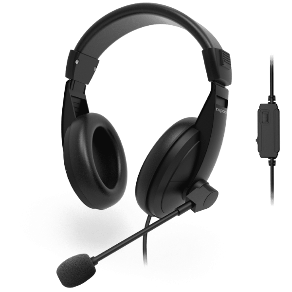 RAPOO H150S Audifono estereo con microfono y conexion USB