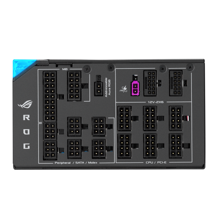 ASUS ROG THOR 1600T3 GAMING Fuente de Poder 1600W ATX PLATINUM 80 PLUS