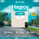 HAGROY YANEX 800 Energizador de cerca elétrica residencial 800m, 1,0 Jouls