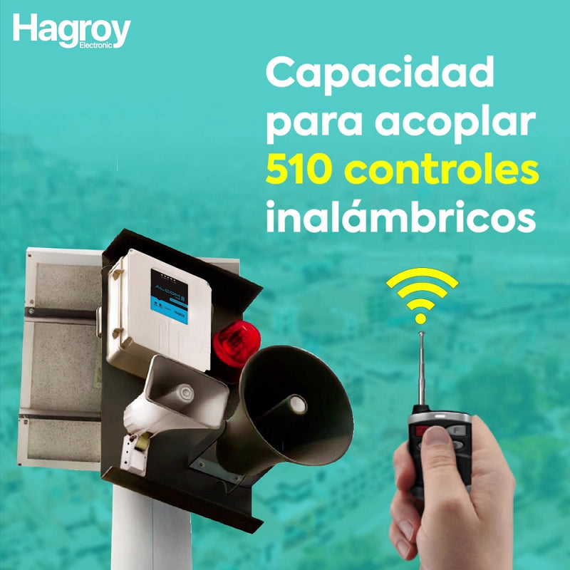 Alarma Comunitaria Alarmas De Celular HAGROY ALCOM MAX Central De