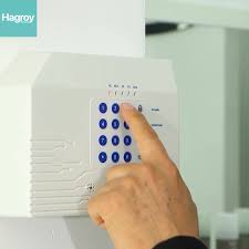 HAGROY HG-HS-P4-MAX Panel de Alarma 4 Zonas Cableadas e Inalámbricas APP iHagroy
