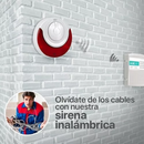 Sirene interna sem fio HAGROY HG-MD214R 110dB