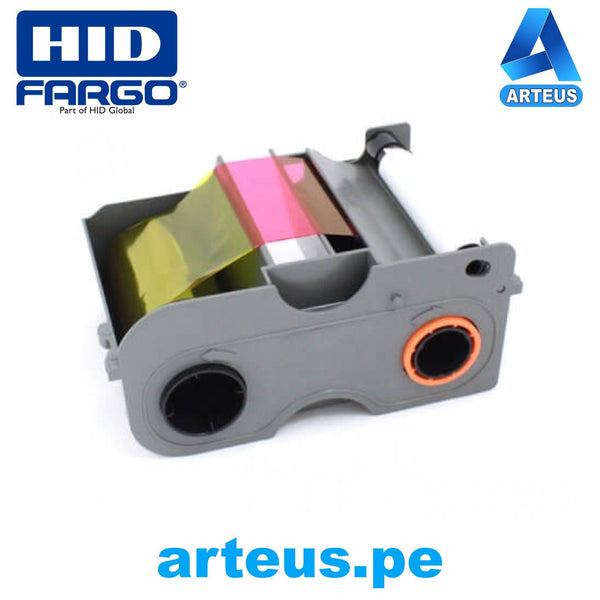 HID FARGO 45109 - Cartucho de cinta (YMCKO) para impresoras de tarjetas - 250 impresiones - ARTEUS