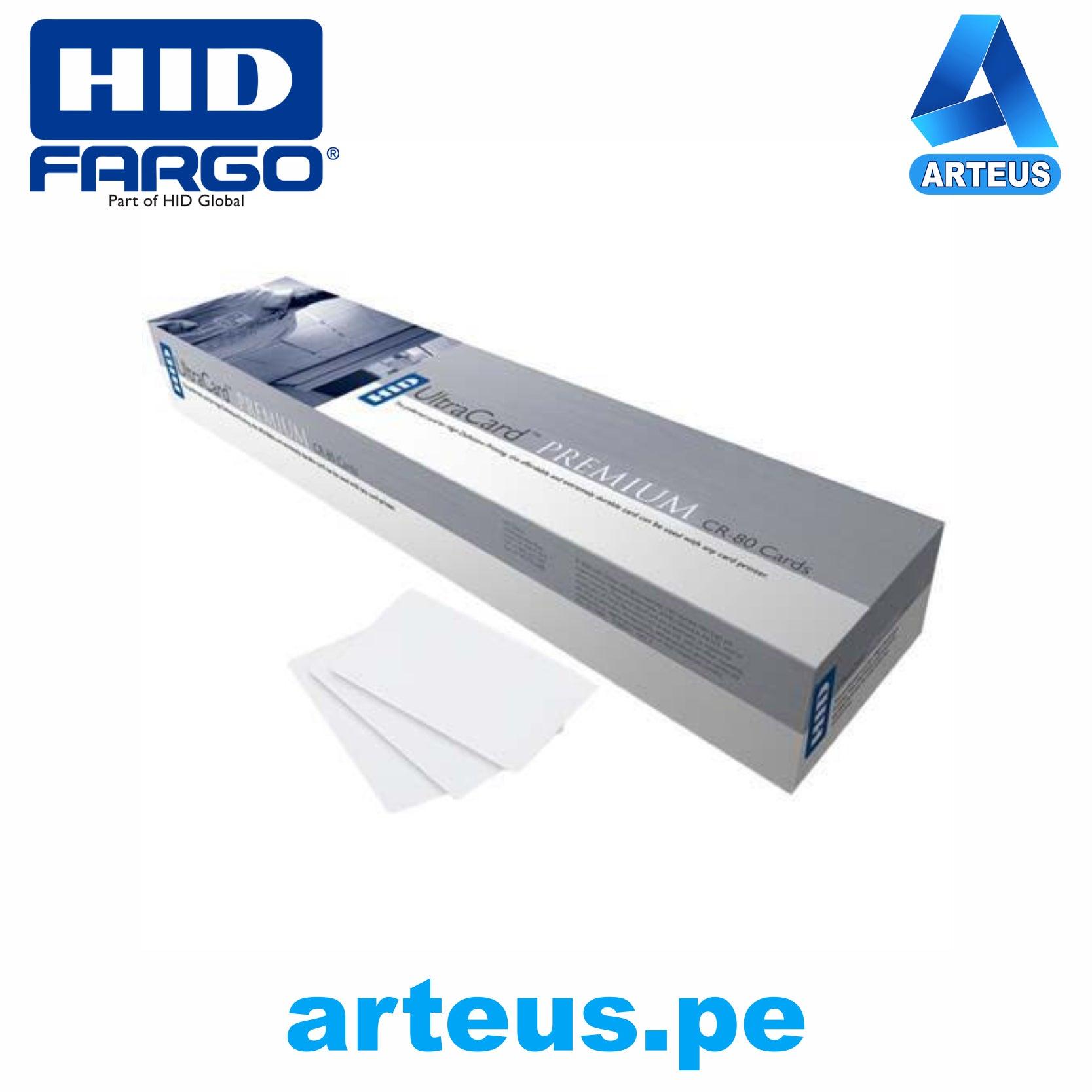 HID FARGO 82136 - Tarjeta de plástico premium UltraCard - ARTEUS