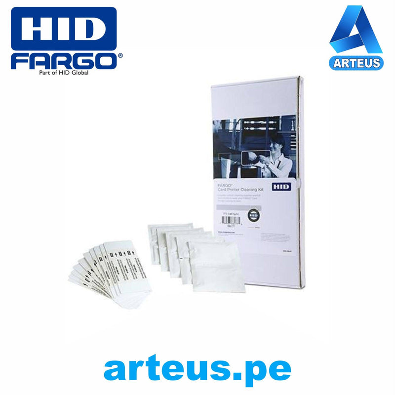 HID FARGO 86177 - Kit de limpieza de impresora de tarjetas - ARTEUS