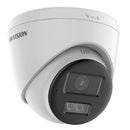 HIKVISION DS-2CE78D0T-LTS 2MP 2.8mm IR40 Câmera de segurança inteligente de luz híbrida Áudio bidirecional
