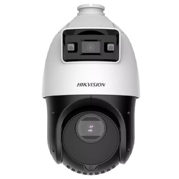 HIKVISION DS-2SE4C425MWG-E, TANDEMVU Cámara de Seguridad IP POE PTZ 360º 4MP 2K 25X IR100m COLORVU 30m IP66 ACUSENSE DARKFIGHTER