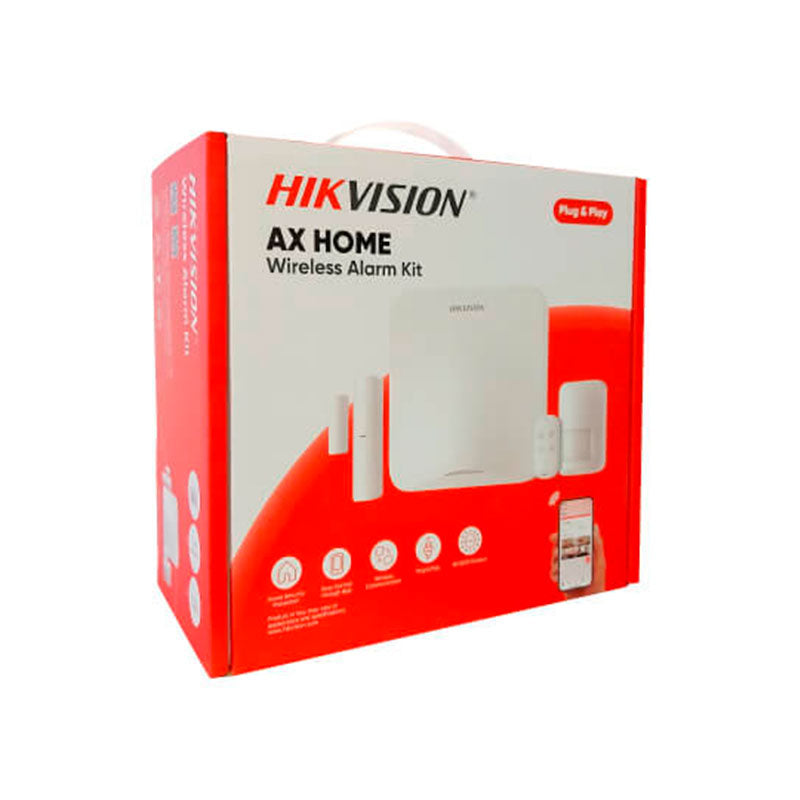 HIKVISION DS-PA201P-KIT-16WB Panel de alarma inalámbrico 16 zonas WIFI