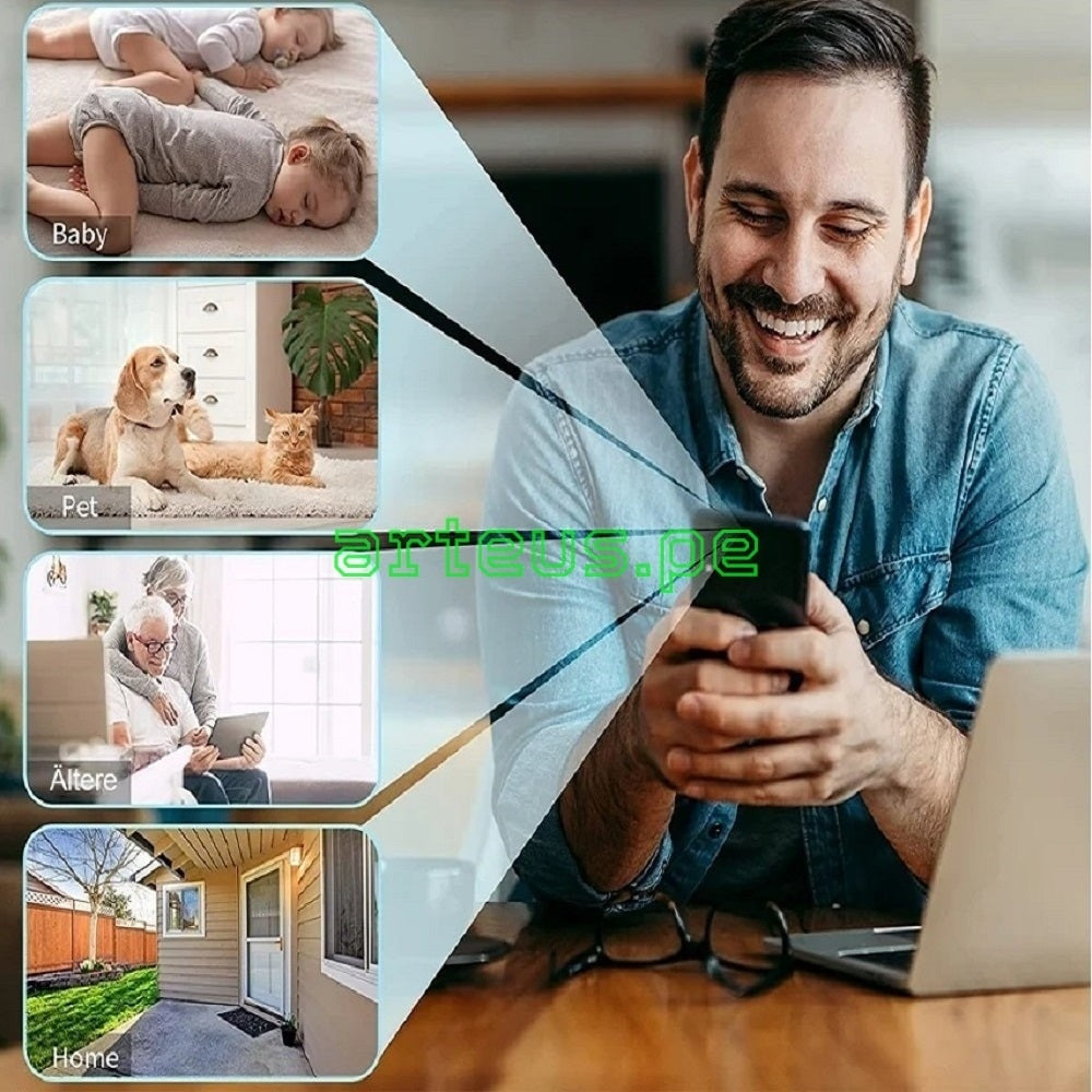 HIKVISION DS-2CD1743G2-LIZU Cámara de Seguridad IP 4MP Lente Motorizado IR30 Audio