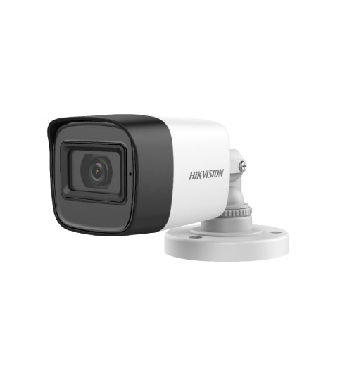 HIKVISION DS-2CE16D0T-ITPFS, Cámara de vigilancia TVI Full HD 2MP Tubo Lente Fija. Visión nocturna IR 20m. Micrófono