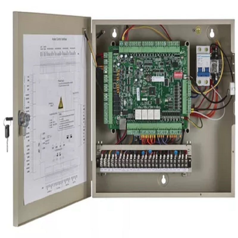 HIKVISION DS-K2604T, Panel Control de  Acceso 4 Puertas Incluye Gabinete y Fuente