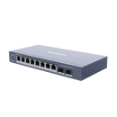 HIKVISION DS-3E1510P-SI Switch POE+ 8 Puertos Gigabit 2SFP 110w Smart
