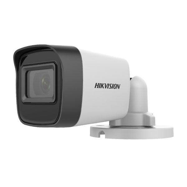 HIKVISION DS-2CE16H0T-ITPF Cámara de seguridad análoga 5MP tubo 2.8mm IR20 audio