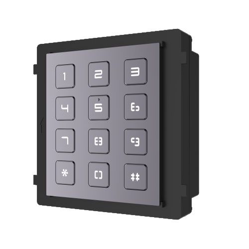HIKVISION DS-KD-KP, Módulo 12 botones para Multi departamentos. IP66 K07