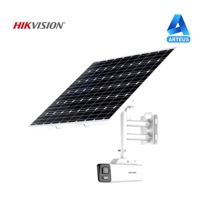 HIKVISION DS-2XS6A87G1-L/C32S80 - KIT DE CÁMARA DE RED 4G CON ENERGÍA SOLAR TIPO BALA FIJA 4K - COLORVU - ARTEUS