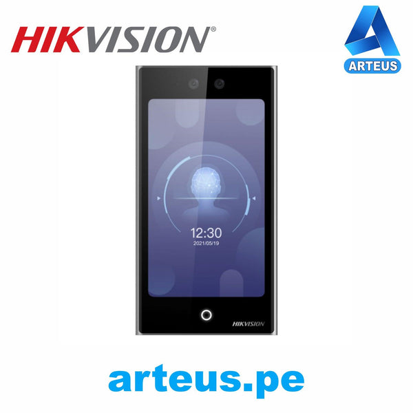 HIKVISION DS-K1T673DWX - CONTROL DE ASISTENCIA CON RECONOCIMIENTO FACIAL - PANTALLA LCD 7" CON VERIFICACIÓN DE ROSTRO Y TARJETA - ADMITE VERIFICACIÓN DE HUELLA Y QR CON MÓDULO ADICIONAL - ARTEUS