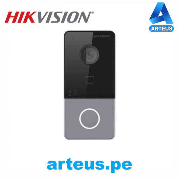 HIKVISION DS-KV6113-WPE1(B) - VIDEO PORTERO IP CON CÁMARA 2MP FULL HD - LECTOR DE TARJETA DE PROXIMIDAD - ARTEUS