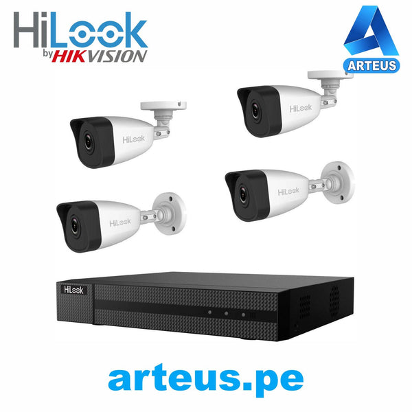 HILOOK IK-4142BH-MH/W - KIT BALA WI-FI 2MP H.265 - ARTEUS