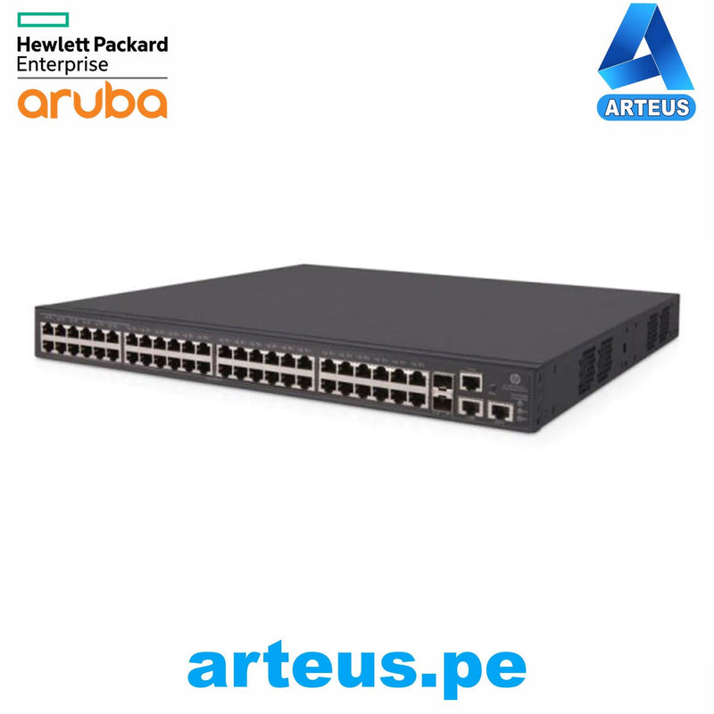 HPE ARUBA JG963A - CONMUTADOR HPE OFFICECONNECT 1950 CON 48 PUERTOS POWER-OVER-ETHERNET-PLUS DE 1 GBE, 2 PUERTOS SFP+ Y 2 PUERTOS DE 10 GBE - ARTEUS