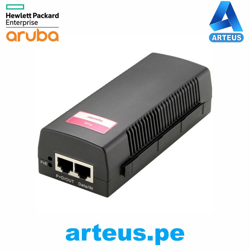 HPE R6P67A - Inyector de corriente PoE HPE - 802.3AT, 30W