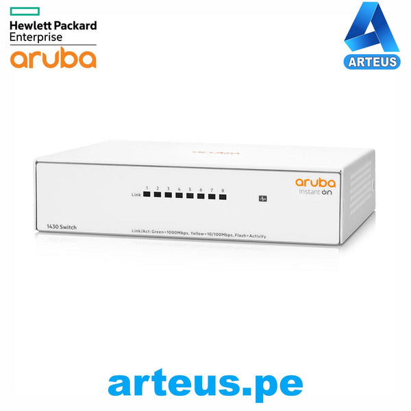 HPE R8R45A - Aruba Instant On 1430 8G Switch - ARTEUS