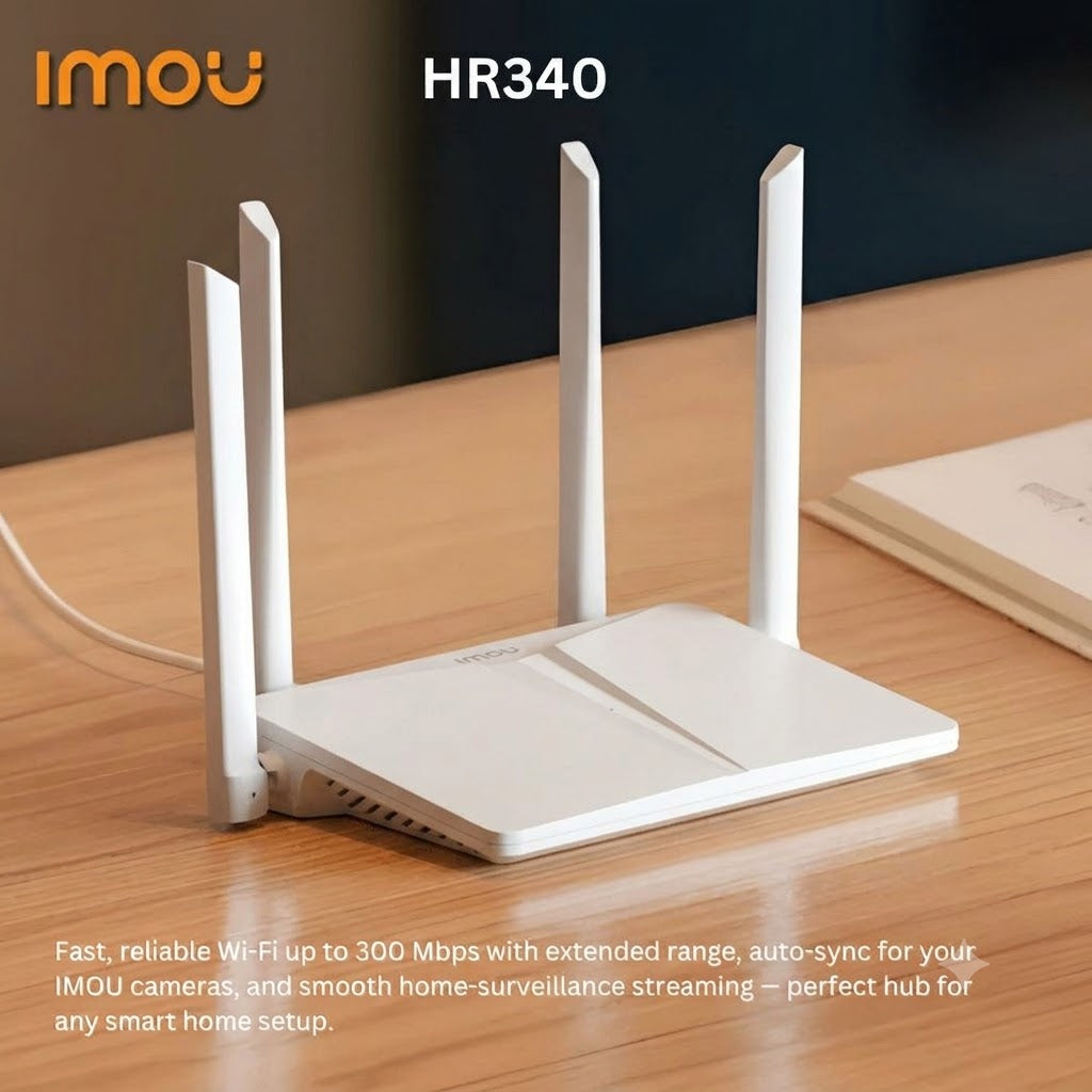 IMOU HR340 Router WiFi 2.4GHz 4 Antenas 5dBi