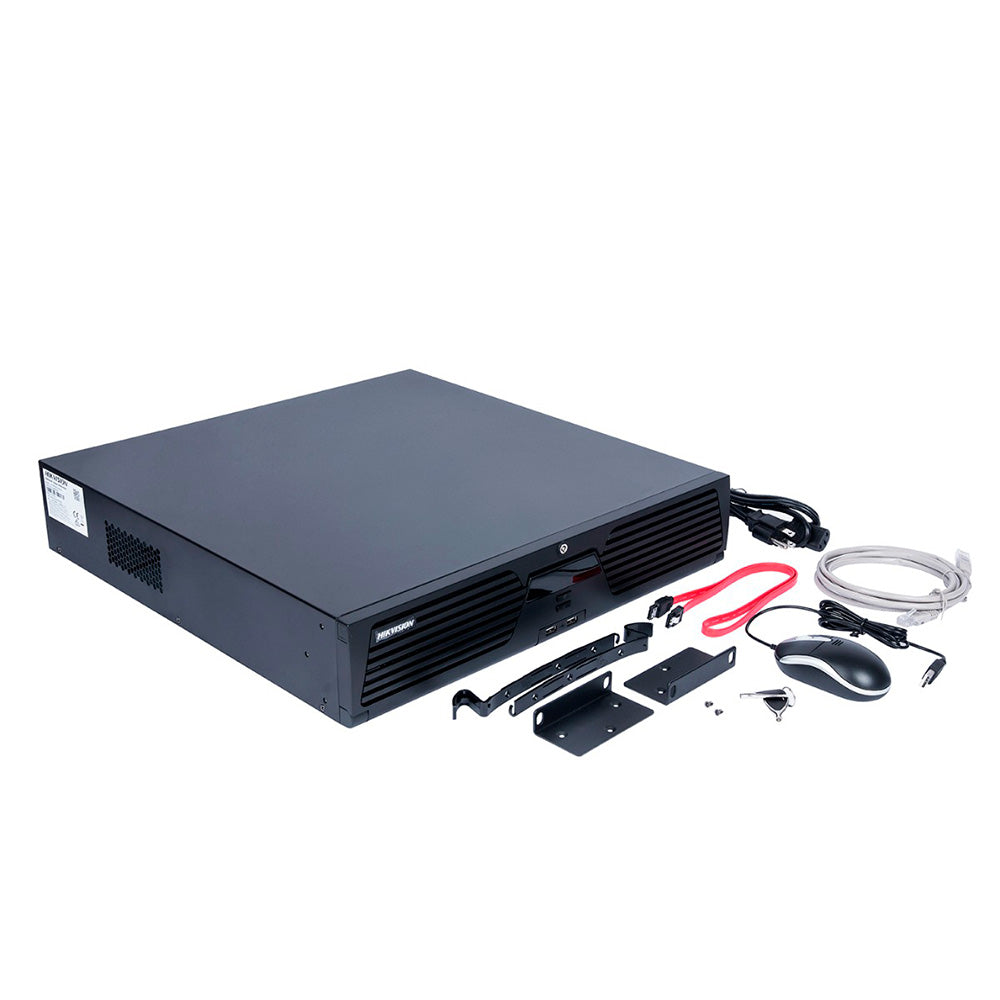 HIKVISION iDS-9616NXI-I8/X Grabador NVR 16 Canales 4K 256Mbps 8HDD 3U Raid DeepinMind