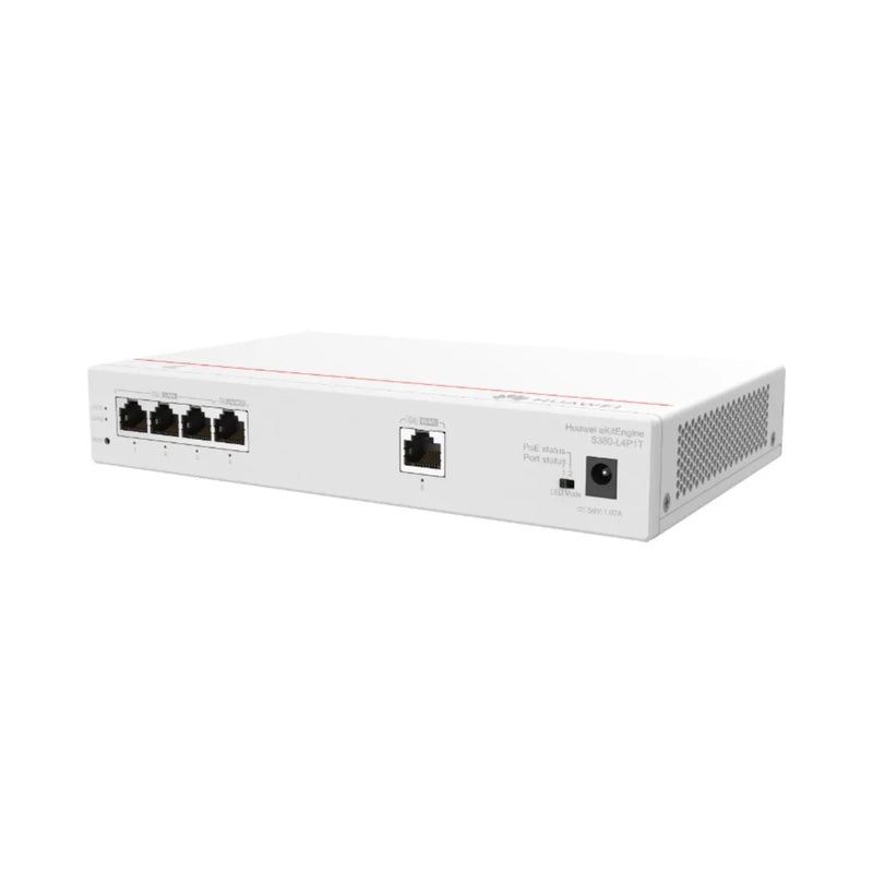 Huawei S380-L4P1T Gateway Multiservicio 1GE WAN + 4GE LAN PoE+ 50W