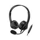 GENIUS HS-235U AI COPILOT Audifonos con Micrófono USB-A Negro 31710036400