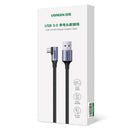 UGREEN US385 20299 Cable USB a USB C Carga Rapida Angulo 90°