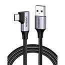 UGREEN US385 20299 Cable USB a USB C Carga Rapida Angulo 90°