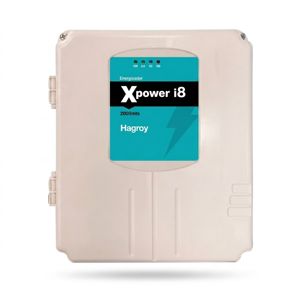 HAGROY HG-XPOWERi8-220 Energizador Residencial 1500m Lineales 1Jouls