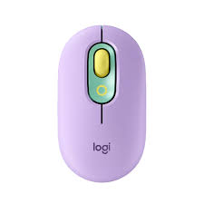 LOGITECH 910-006544 Mouse Inalámbrico POP Función de Emojis Personalizable Morado