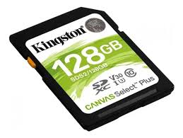 KINGSTON SDS2/128GB Memoria SD 128GB Select Plus C10 UHS-I